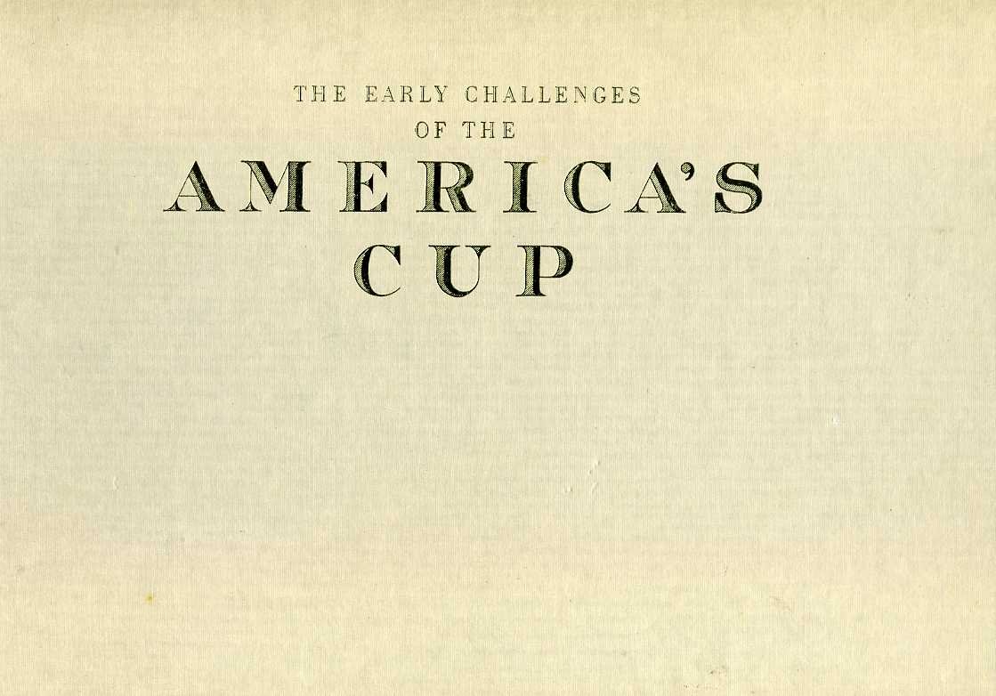 The Early Challenges of the America's Cup (1851-1937) | Immagine principale