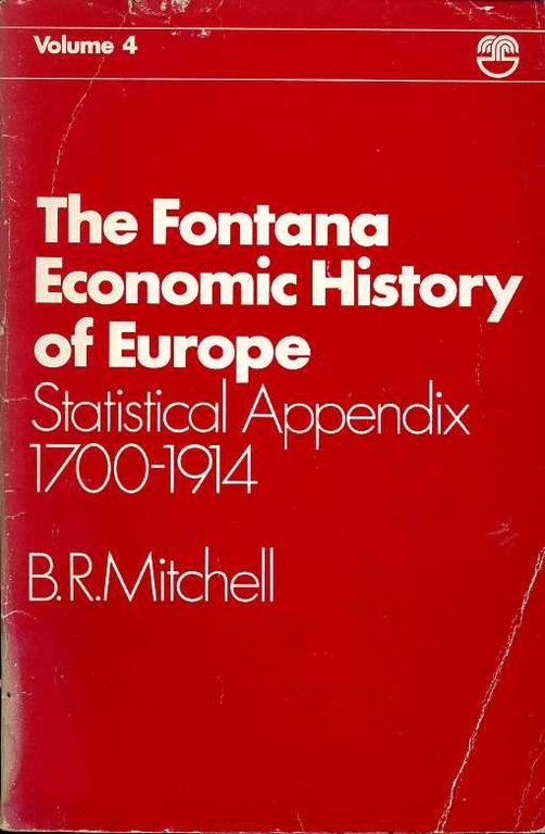 The Fontana Economic History of Europe Vol 4 : Statistical … | Immagine Gallery 2