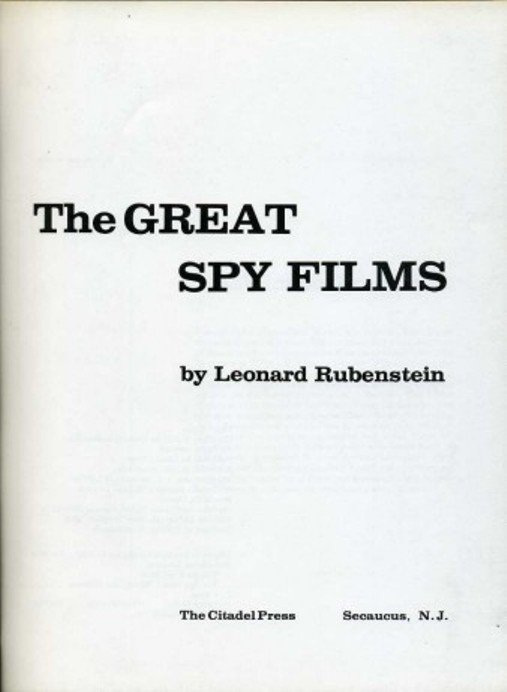 The Great Spy Films | Immagine Gallery 2