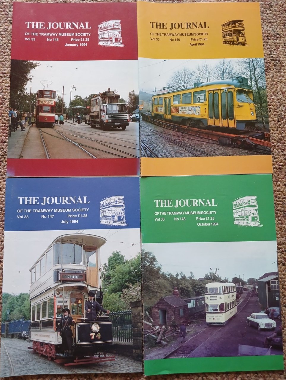 The Journal of the Tramway Museum Society 1994 Vol 33 … | Immagine principale