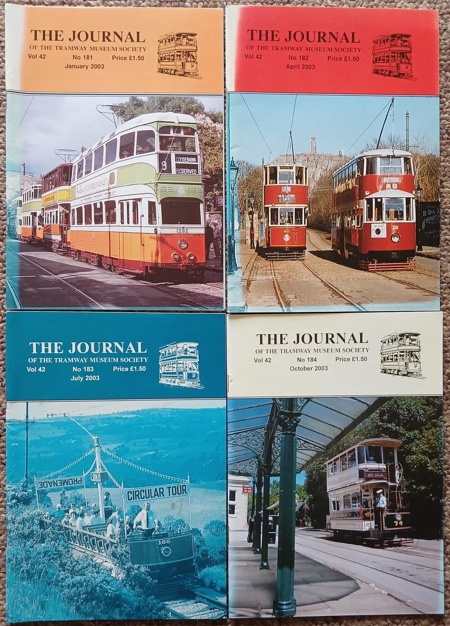 The Journal of the Tramway Museum Society 2003 Vol 42 … | Immagine principale