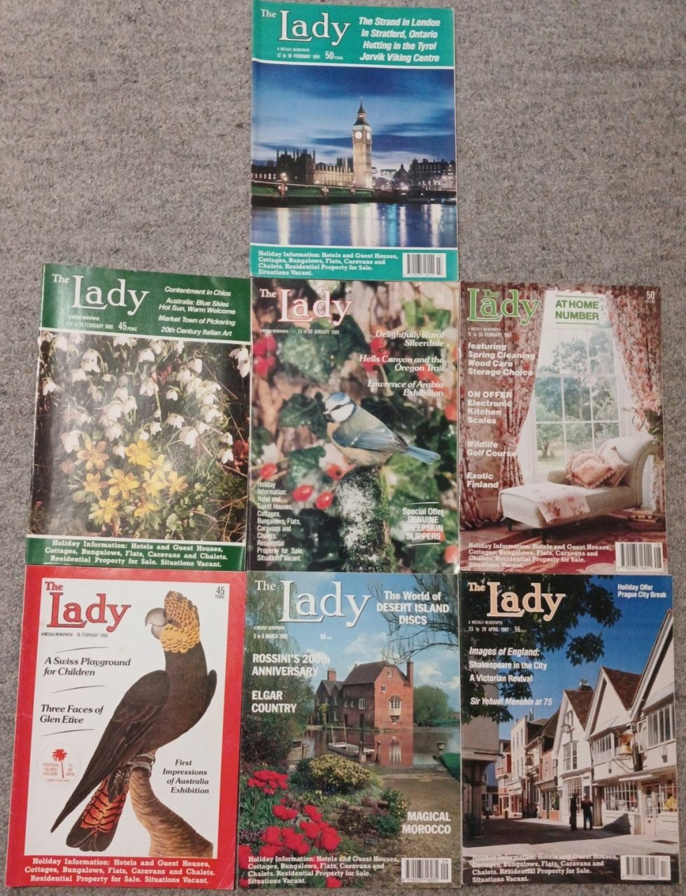 The Lady : a Weekly Newspaper : 7 Issues | Immagine principale