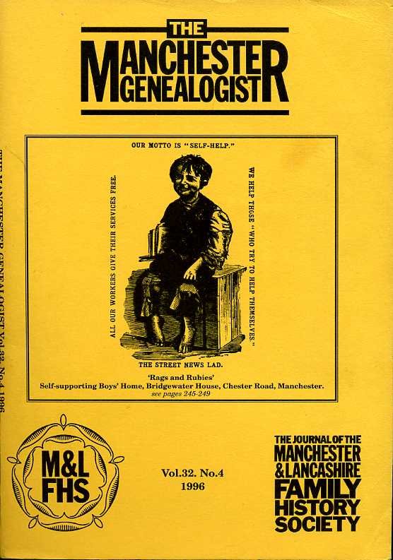 The Manchester Genealogist Vol 32 No 4 | Immagine principale