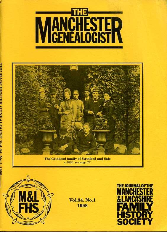 The Manchester Genealogist Vol 34 No 1 | Immagine principale