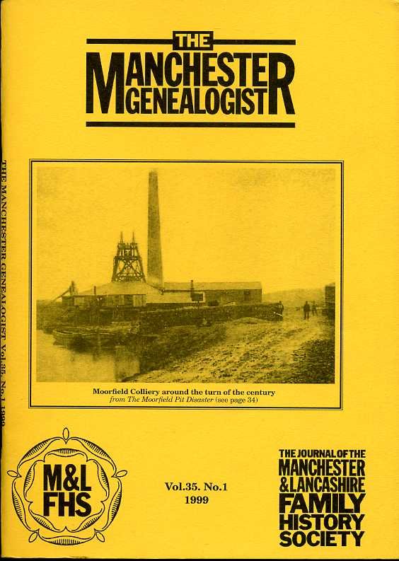 The Manchester Genealogist Vol 35 No 1 | Immagine principale