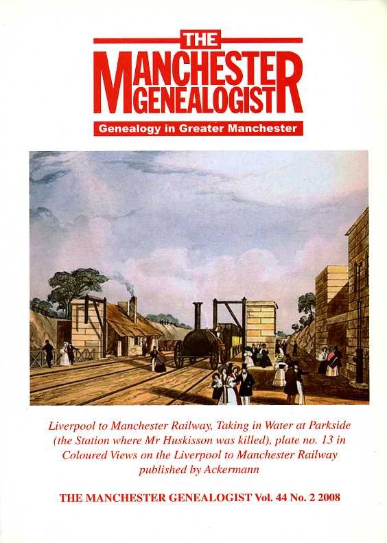 The Manchester Genealogist Vol 44 No 2 | Immagine principale