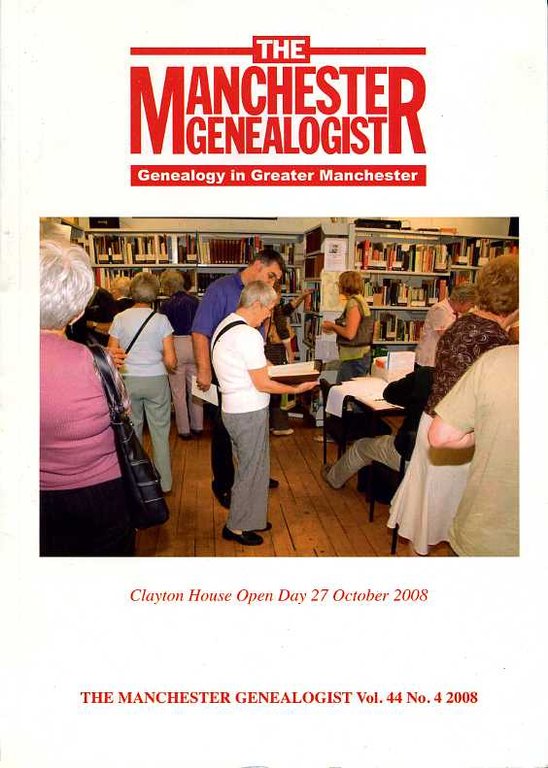 The Manchester Genealogist Vol 44 No 4 | Immagine Gallery 2