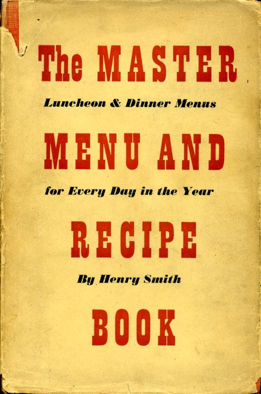 The Master Menu and Recipe Book | Immagine Gallery 2