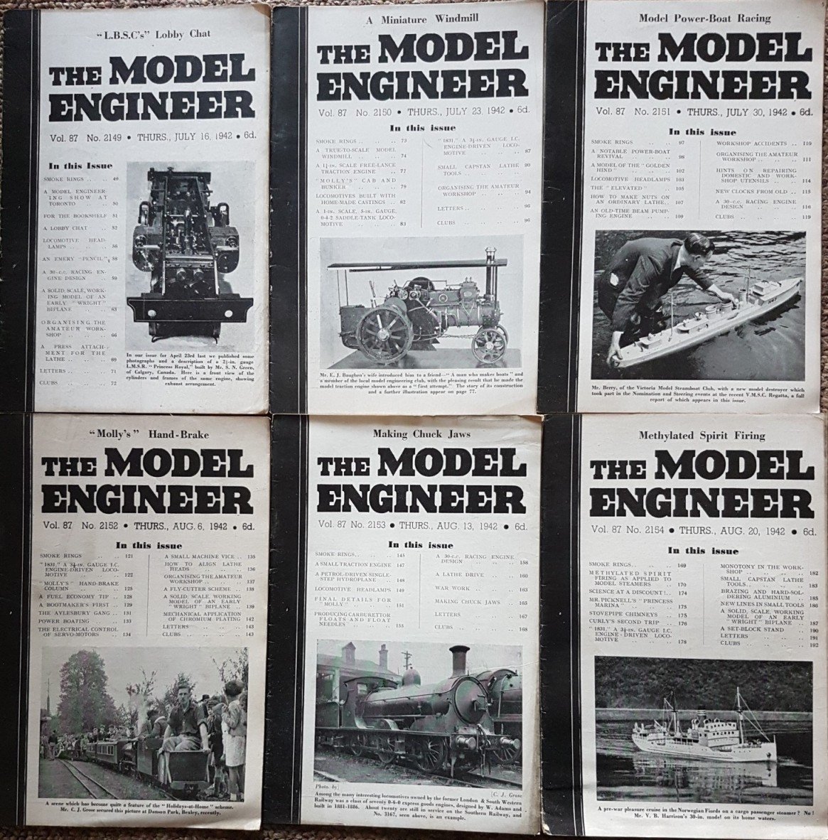 The Model Engineer : 1942 July 16 - Aug 20 … | Immagine principale