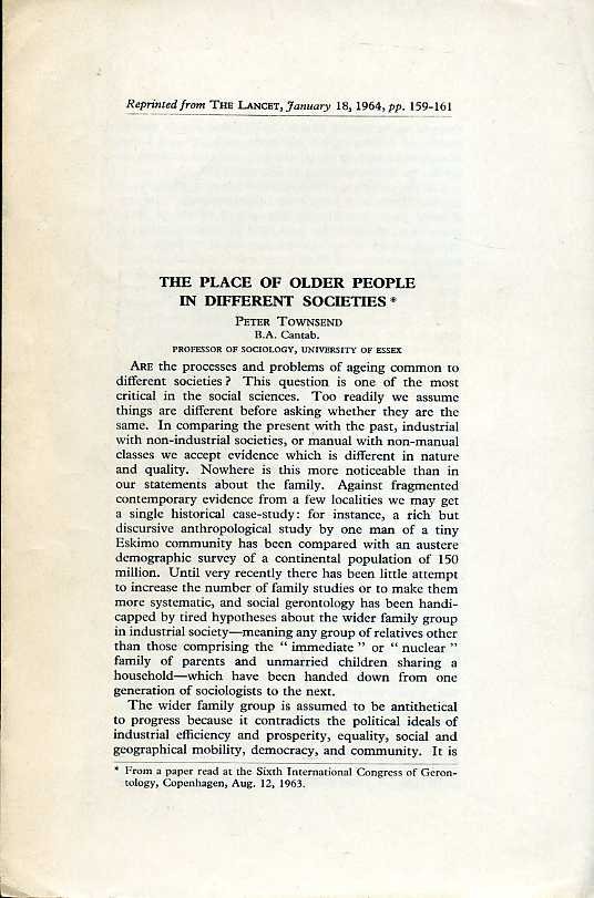 The Place of Older People in Different Societies | Immagine principale