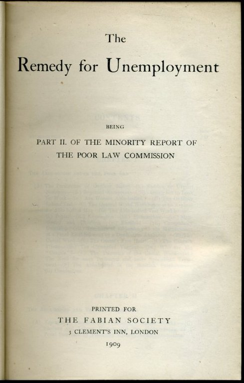 The Remedy for Unemployment : being Part II of the … | Immagine Gallery 2
