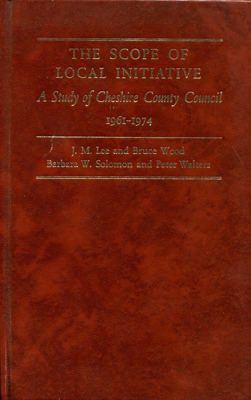 The Scope of Local Initiative : A Study of Cheshire … | Immagine principale