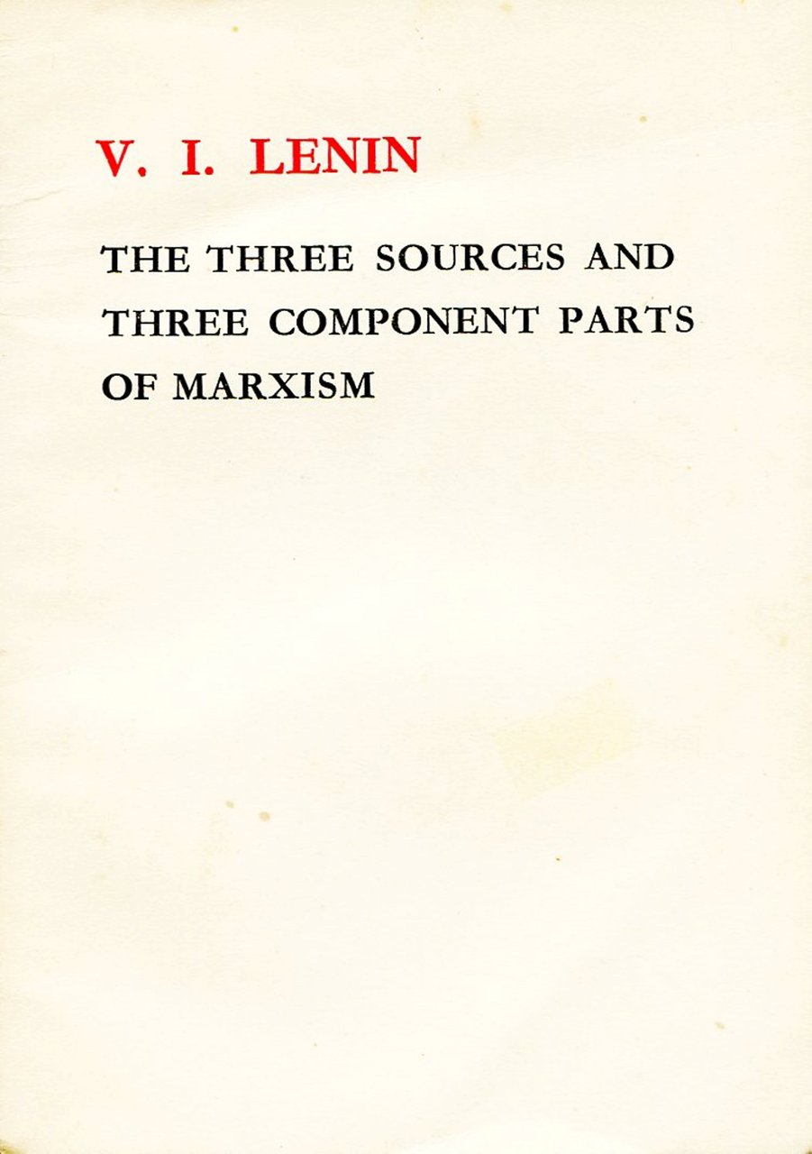 The Three Sources and Three Component Parts of Marxism | Immagine principale