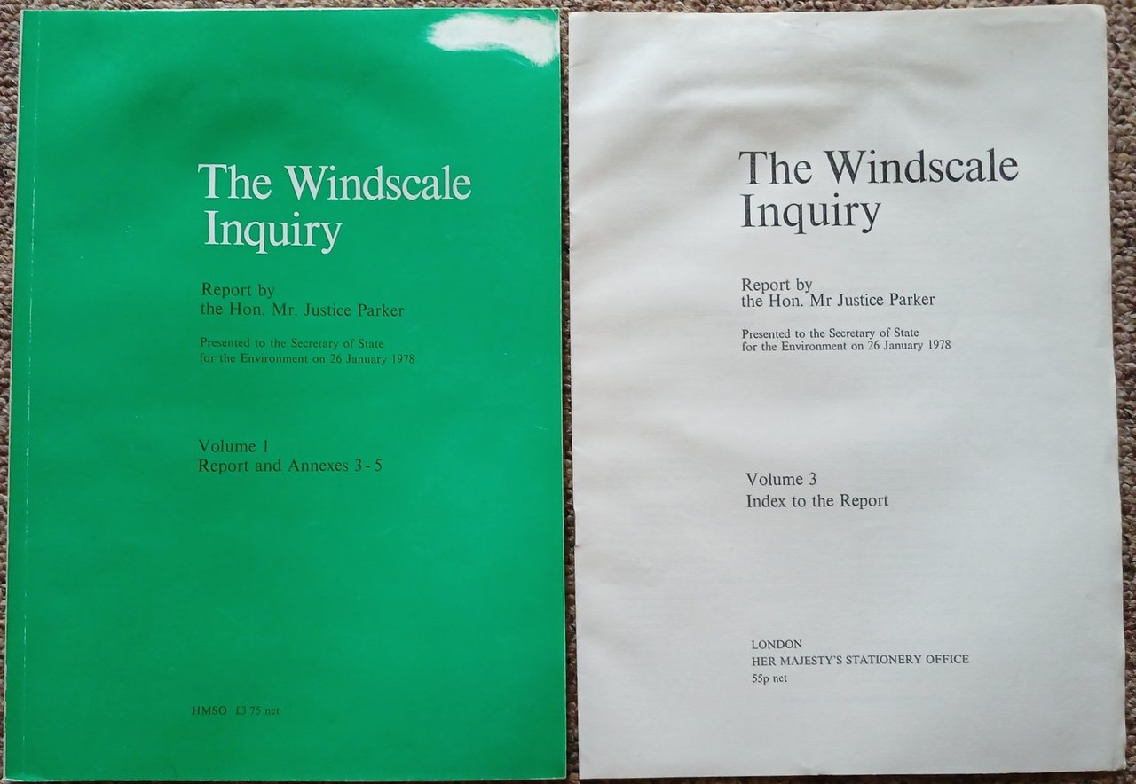 The Windscale Inquiry : Volumes 1 & 3 | Immagine principale