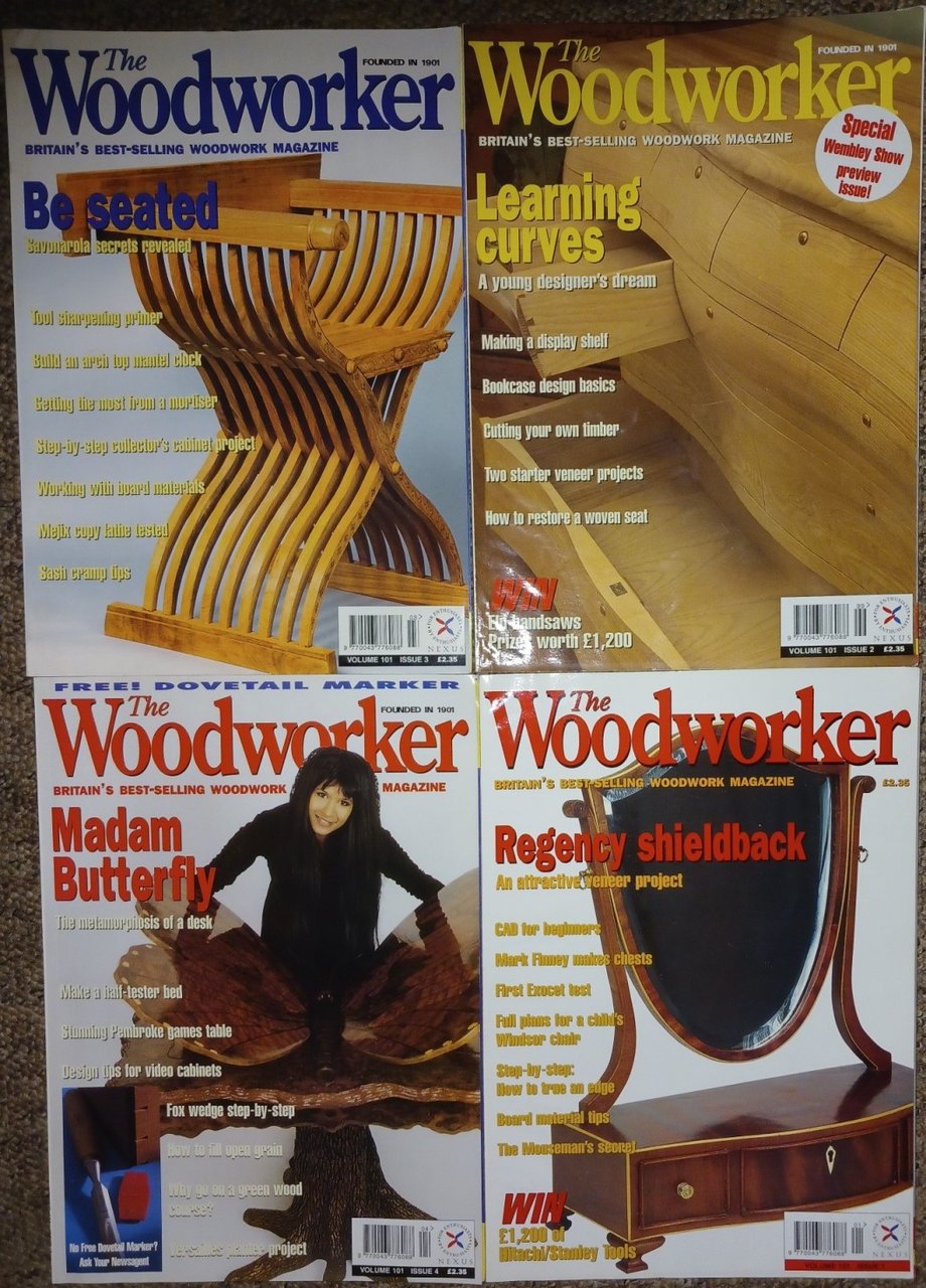 The Woodworker (4 copies) 1997 Volume 101 Issues 1-4 | Immagine principale