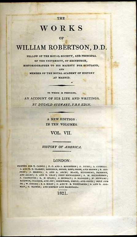 The Works of William Robertson, D. D. : Three (3) … | Immagine Gallery 2