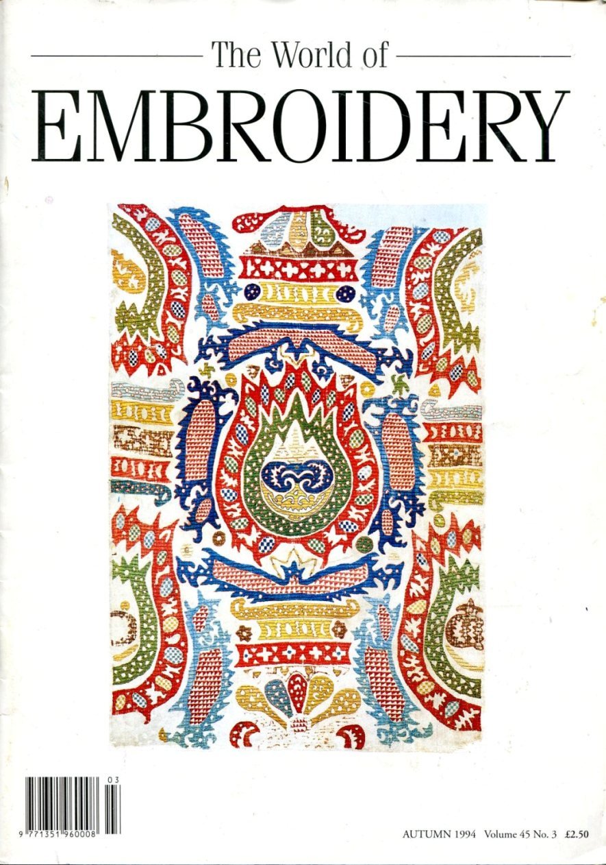 The World of Embroidery : Autumn 1994 : Volume 45 … | Immagine principale