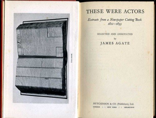 These Were Actors : Extracts from a Newspaper Cutting Book … | Immagine principale