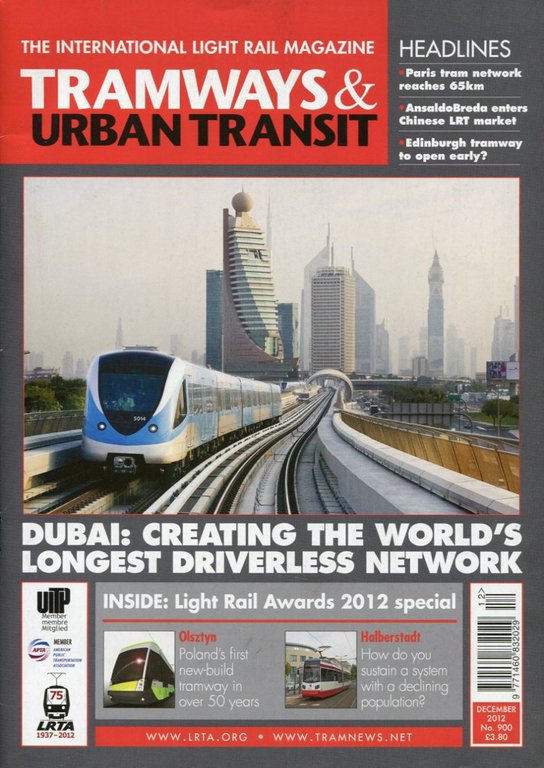 Tramways & Urban Transit - The International Light Rail Magazine … | Immagine Gallery 2