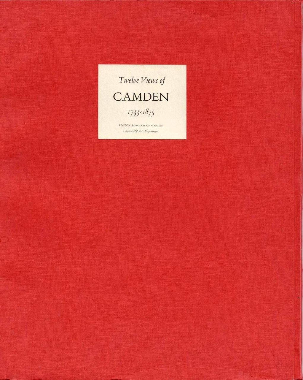 Twelve Views of Camden 1733-1875 (in folder) | Immagine principale