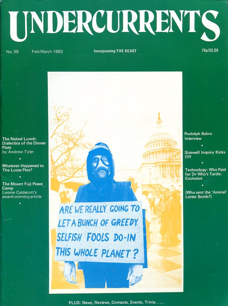 Undercurrents : The Alternatives Magazine : Number 58 Feb/Mar 1983 | Immagine principale