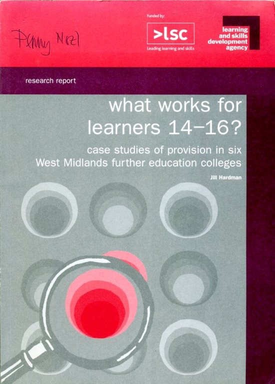 What Works for Learners 14-16 ? | Immagine Gallery 2