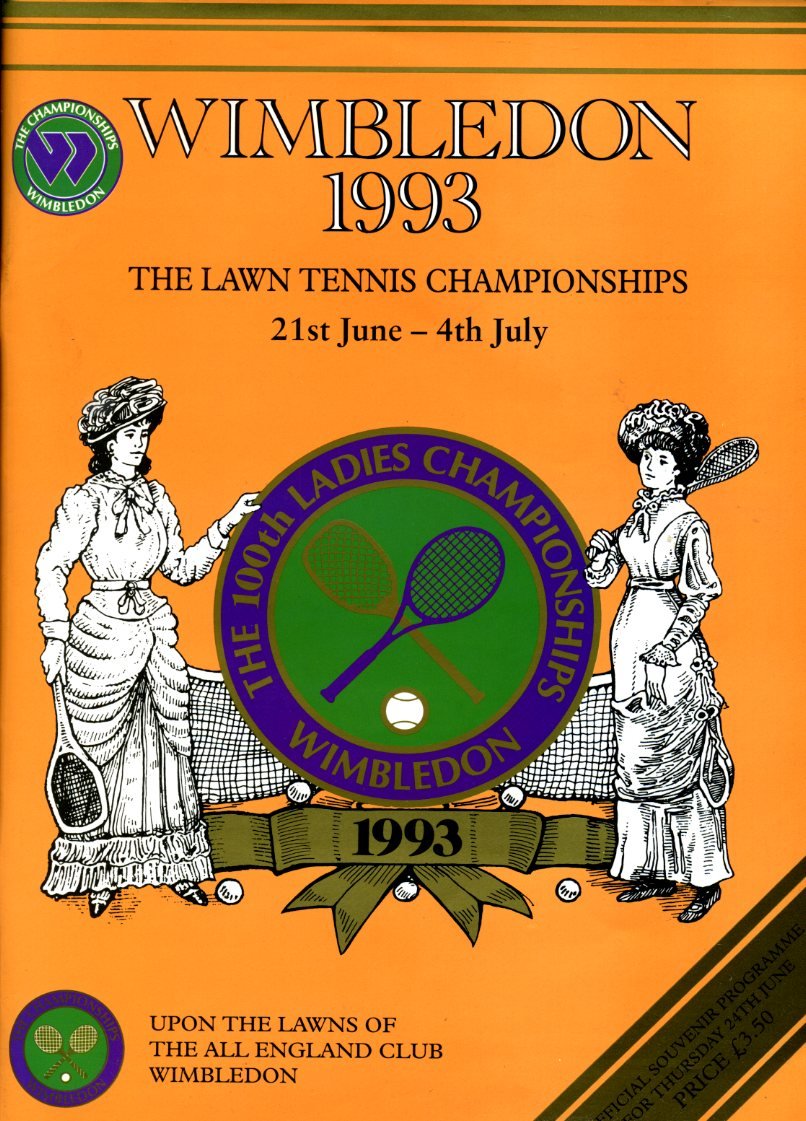 Wimbledon 1993 The Lawn Tennis Championships 21st June - 4th … | Immagine principale