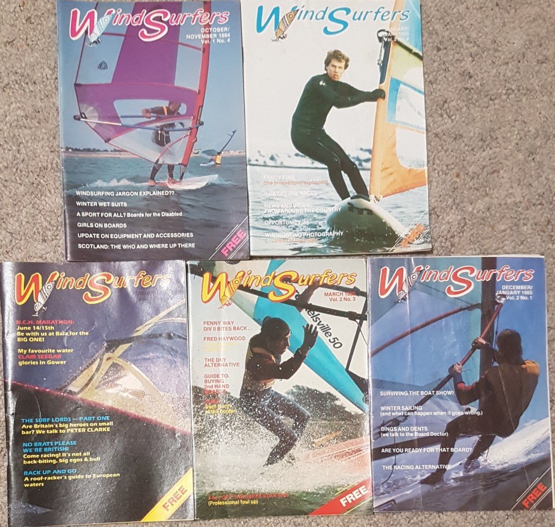 WindSurfers Magazine : 5 Issues 1984/1986 | Immagine principale
