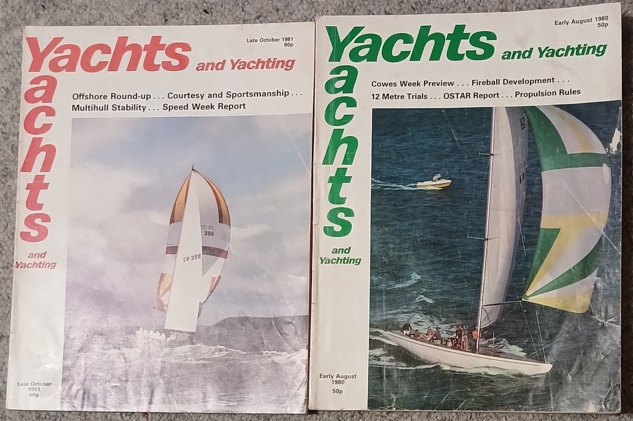Yachts and Yachting (2 copies) 1980/1981 | Immagine principale