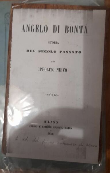 Angelo di bontà storia del secolo passato