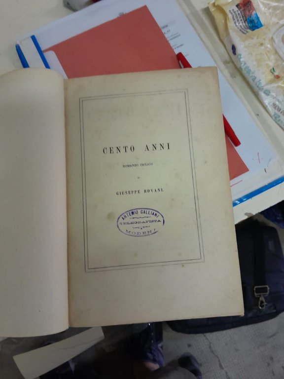 Cento anni romanzo ciclico | Immagine Gallery 3