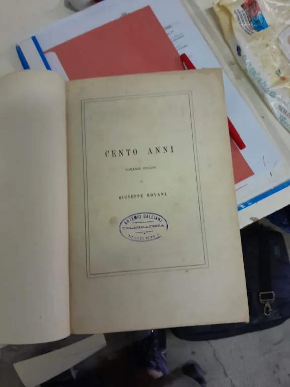 Cento anni romanzo ciclico | Immagine Gallery 3