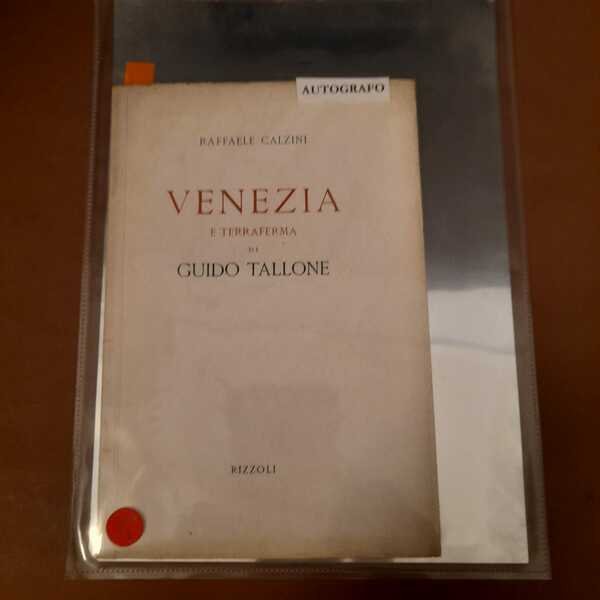 Guido Tallone Venezia e terraferma