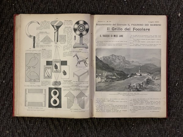 Il figurino dei bambini, Supplementi completi anni I, II, III …