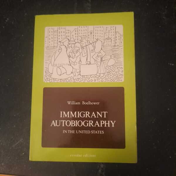 Immigrant autobiography in the United States