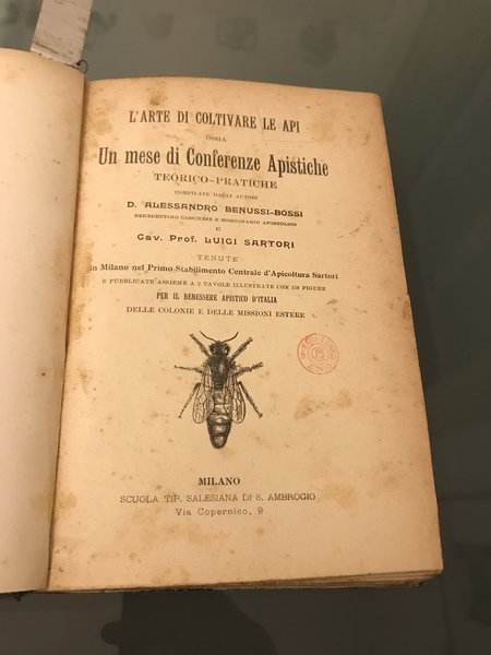 L'Arte di coltivare le api ossia, Un mese di conferenze …