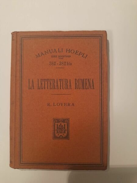 La Letteratura Romena