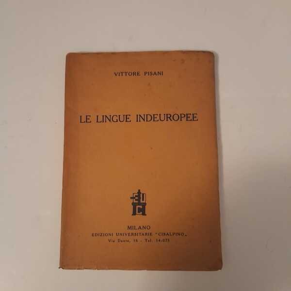 Le lingue indeuropee