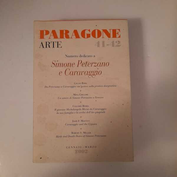 Paragone-Arte numero dedicato a Simone Peterzano e Caravaggio