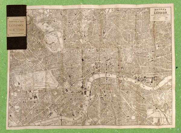 PORTABLE MAP OF LONDON