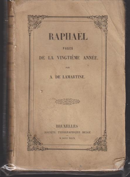 Raphael, Pages de la vingtieme annee