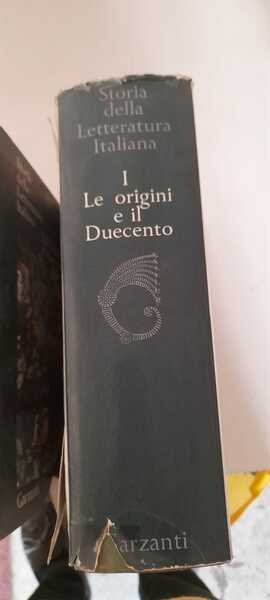 STORIA DELLA LETTERATURA ITALIANA