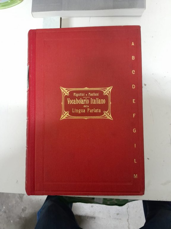 Vocabolario Italiano della lingua parlata
