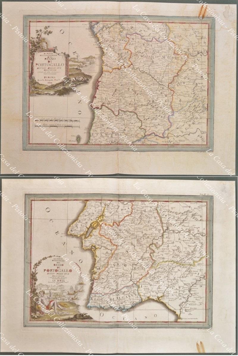 Anno 1794. REGNO DEL PORTOGALLO DIVISO NELLE SUE PROVINCIE.