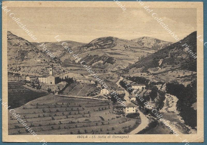 ASOLA, S. Sofia di Romagna, ForlÃ¬. Cartolina d&#39;epoca viaggiata