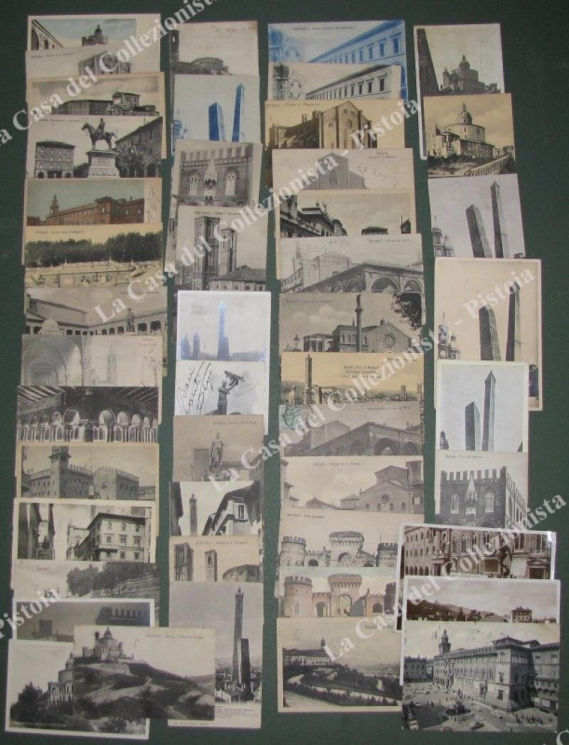 BOLOGNA cittÃ . 46 cartoline, di cui 41 viaggiate anteguerra