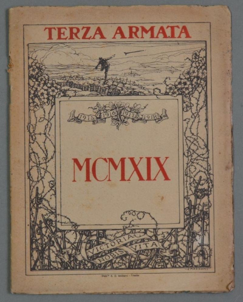 CALENDARIO 1919. TERRA ARMATA. Disegni di G. Mazzoni.