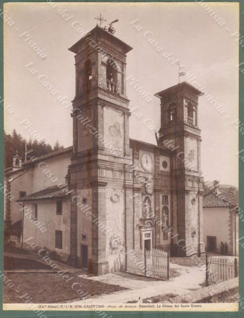 CAMALDOLI, Casentino. La chiesa del S.Eremo. Foto originale Alinari, circa …