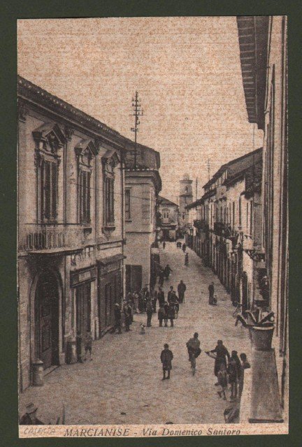 Campania. MARCIANISE, Caserta. Via Domenico Santoro.