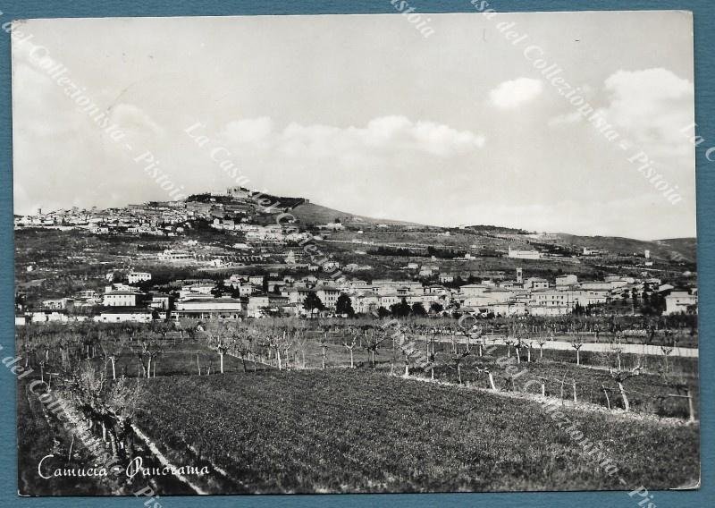 CAMUCIA, Arezzo. Cartolina d&#39;epoca formato grande viaggiata